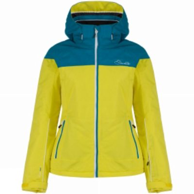 Dare 2 b Womens Beckoned Jacket Enamel Blue / Neon Spring